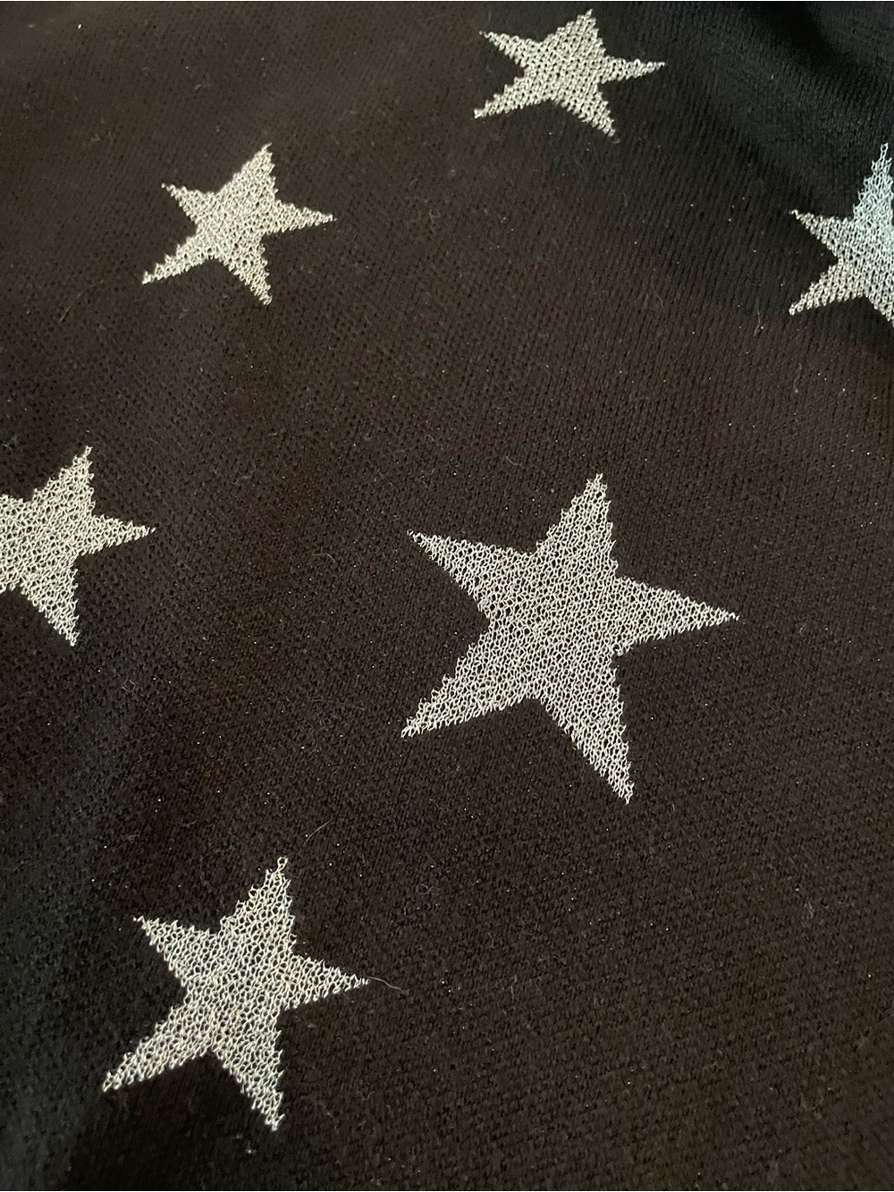 Chaser Black Star-Print Quarter-Zip Sweater - Picture 4 of 6